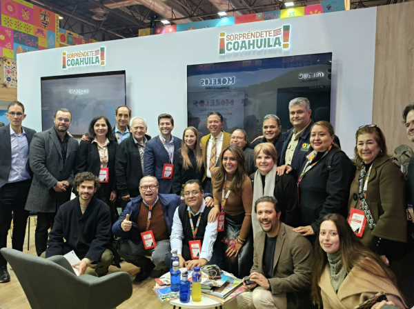 Un éxito la presencia de Coahuila en la FITUR 2026 de España